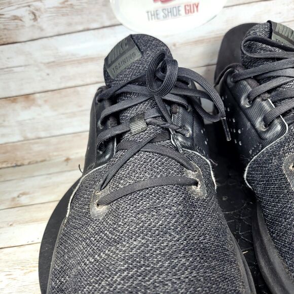 Nike Flex Control TR3 Men's Size 13 Triple Black Athletic Low Top Shoes - Picture 5 of 15